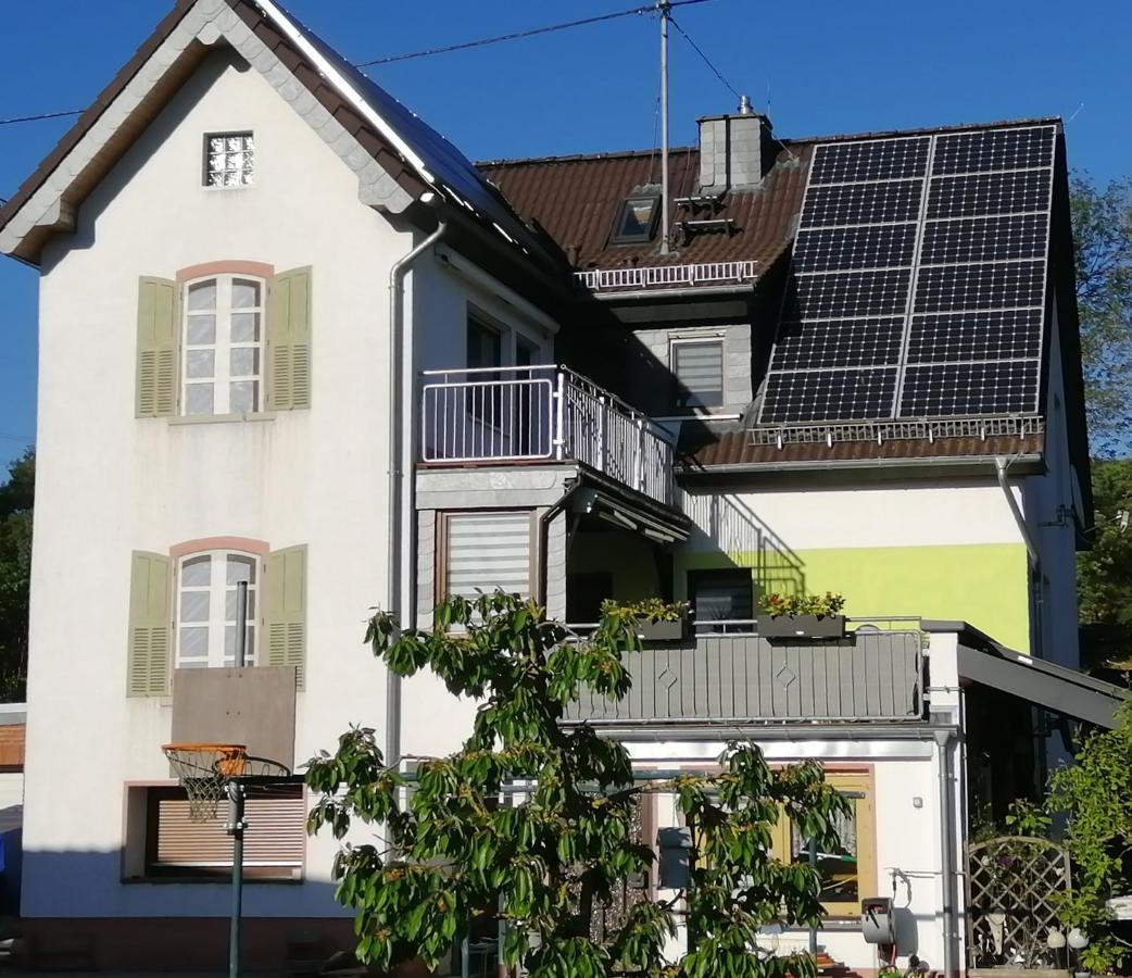 Ferienwohnung Wiesengrund Hahnstatten エクステリア 写真