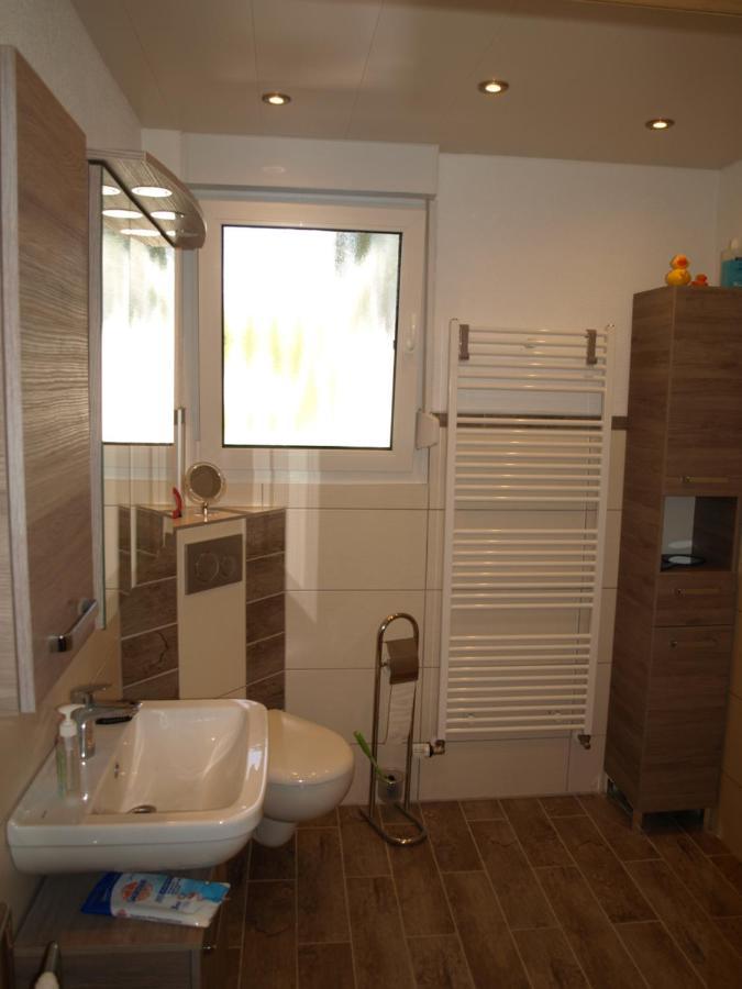 Ferienwohnung Wiesengrund Hahnstatten エクステリア 写真